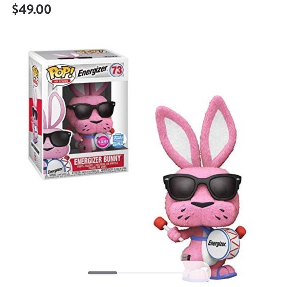 Funko Other - Pop! AD Icons: Flocked Energizer Bunny (Exclusive) by Funko